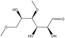 4-O,6-O-Dimethyl-D-mannose Struktur