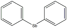 Diphenylantimony Struktur