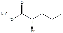 [S,(-)]-2-Bromo-4-methylvaleric acid sodium salt Struktur