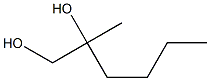 2-Methyl-1,2-hexanediol Struktur