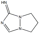 6,7-Dihydro-1H,5H-pyrazolo[1,2-a][1,2,4]triazol-1-imine Struktur