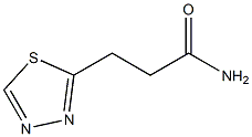 1,3,4-Thiadiazole-2-propionamide Struktur