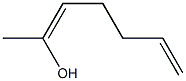 2,6-Heptadien-2-ol Struktur