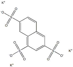 1,3,7-Naphthalenetrisulfonic acid tripotassium salt Struktur