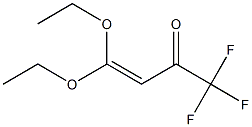 1,1,1-Trifluoro-4,4-diethoxy-3-buten-2-one Struktur