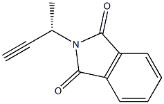 (S)-2-(but-3-yn-2-yl)isoindole-1,3-dione Struktur