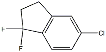 5-Chloro-1,1-difluoroindan Struktur