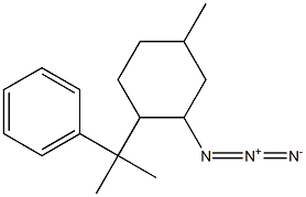 (+)-8-Phenylneomenthyl azide Struktur