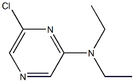 N-(6-Chloro-2-pyrazinyl)-N,N-diethylamine Struktur