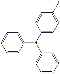 4-Iodo-N,N-diphenylaniline Struktur