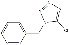 1-benzyl-5-chloro-1H-tetrazole Struktur