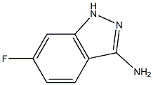 3-Amino-6-fluoro-1H-indazole Struktur