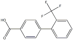 2'-Trfluoromethylbiphenyl-4-carboxylic acid Struktur