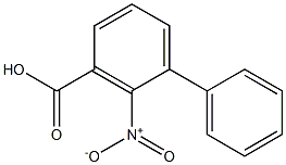 2-Nitrobiphenyl-3-carboxylic acid Struktur