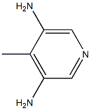 3,5-Diamino-4-methylpyridine Struktur