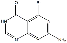 7-Amino-5-bromo-3H-pyrido[4,3-d]pyrimidin-4-one Struktur