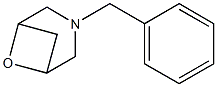 3-Benzyl-6-oxa-3-aza-bicyclo[3,1,1]heptane Struktur