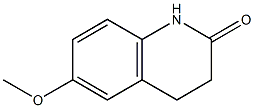 6-methoxy-3,4-dihydroquinolin-2(1H)-one Struktur