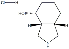 (3aR,4R,7aS)-octahydro-1H-isoindol-4-ol hydrochloride Struktur