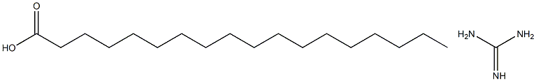 guanidine stearic acid salt Struktur