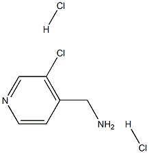 (3-Chloropyridine-4-yl)methanamine dihydrochloride Struktur