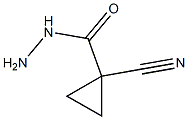 1-Cyanocyclopropanecarbohydrazide Struktur