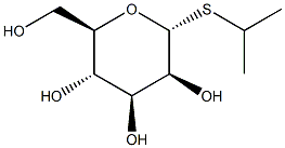 Isopropyl-a-D-thiomannopyranoside Struktur