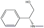 (R)-2-(methylamino)-2-phenylethanol Struktur