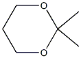 2,2-dimethyl-1,3-dioxane Struktur