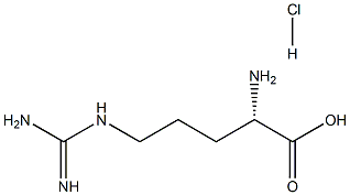 L-arginine HCL Struktur