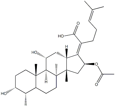 Fusidic acid impurity B Struktur