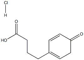 4-OXO-phenylbutyrate hydrochloride Struktur