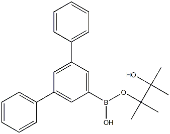 (3,5-diphenylbenzene)boronic acid pinacol ester Struktur