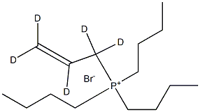 Tri-n-butylallylphosphonium Bromide-d5 Struktur