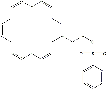 (5Z,8Z,11Z,14Z,17Z)-5,8,11,14,17-Eicosapentaen-1-ol-1-(4-methylbenzenesulfonate) Struktur