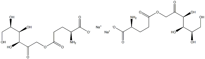 Fructoseglutamic Acid Disodium Salt Struktur