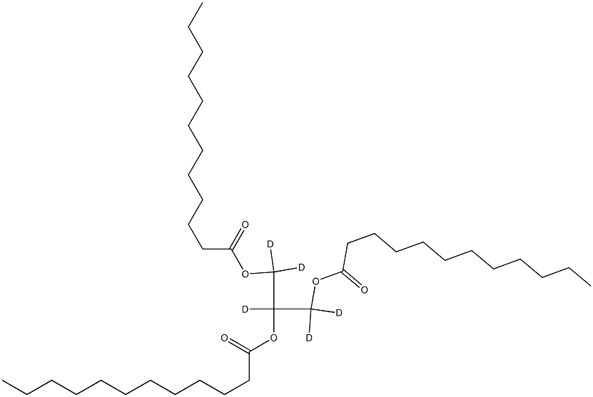 Trilaurin-d5 Struktur