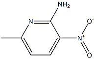 2-AMINO-3-NITRO-6-METHYL PYRIDINE Struktur