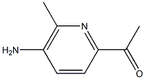 1-(5-Amino-6-methyl-pyridin-2-yl)-ethanone Struktur