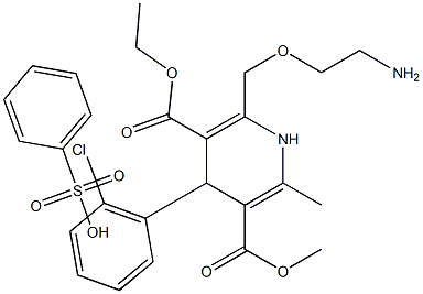 Amlodipine Impurity 30 Struktur