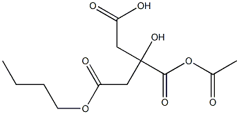 Acetyl n-butyl citrate Struktur