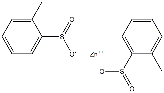 Zinc toluene sulfinate Struktur