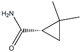 (S)-(+)-2,2-dimethylcyclopropanecarboxamide Struktur