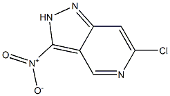 6-Chloro-3-nitro-2H-pyrazolo[4,3-c]pyridine Struktur