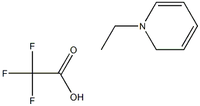 1-ethylpyridine trifluoroacetate Struktur