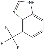 4-(TRIFLUOROMETHYL)BENZIMIDAZOLE Struktur