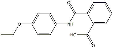 N-(4-ETHOXY-PHENYL)-PHTHALAMIC ACID Struktur