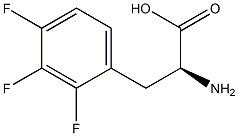 D-2,3,4-trifluorophenylalanine Struktur