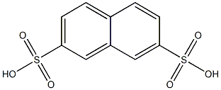 2,7-NAPHTHALENE DISULFONIC ACID Struktur