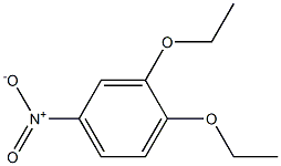 3,4-Diethoxynitrobenzene Struktur